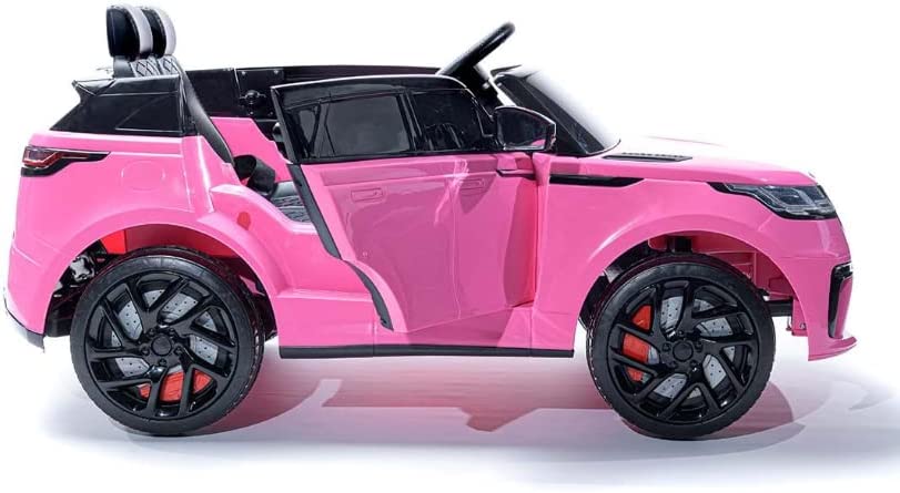 Auto Elettrica Macchina per Bambini RANGE ROVER VELAR 12V-Rosa