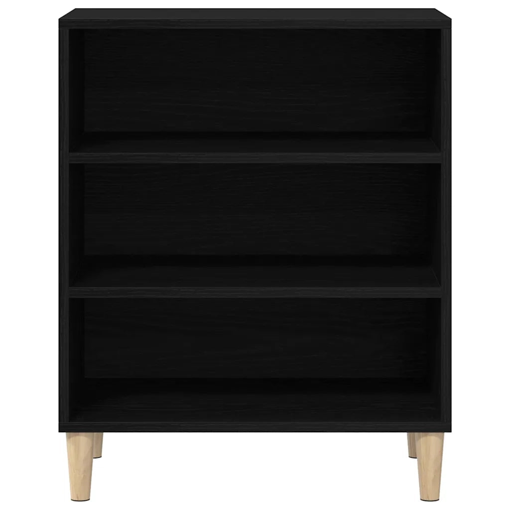 Credenza Rovere Nero 57 x 35 x 70 cm Legno multistrato 862043