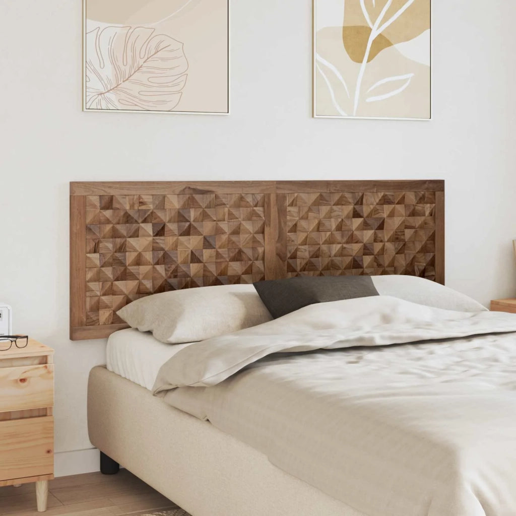 Testiera | Testata Naturale Legno di teak solido