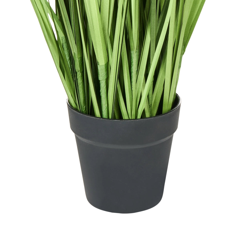 Pianta artificiale in vaso Verde e nero Materiale foglie di plastica 130 cm Accessorio decorativo per interni