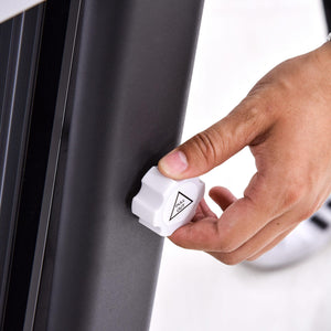 Tapis Roulant Elettrico Pieghevole 500W con Schermo LCD  Nero