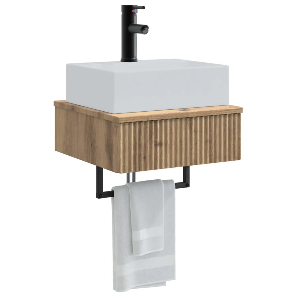 Lavabo da Parete Rovere Artigianale 40 x 41 x 39 cm