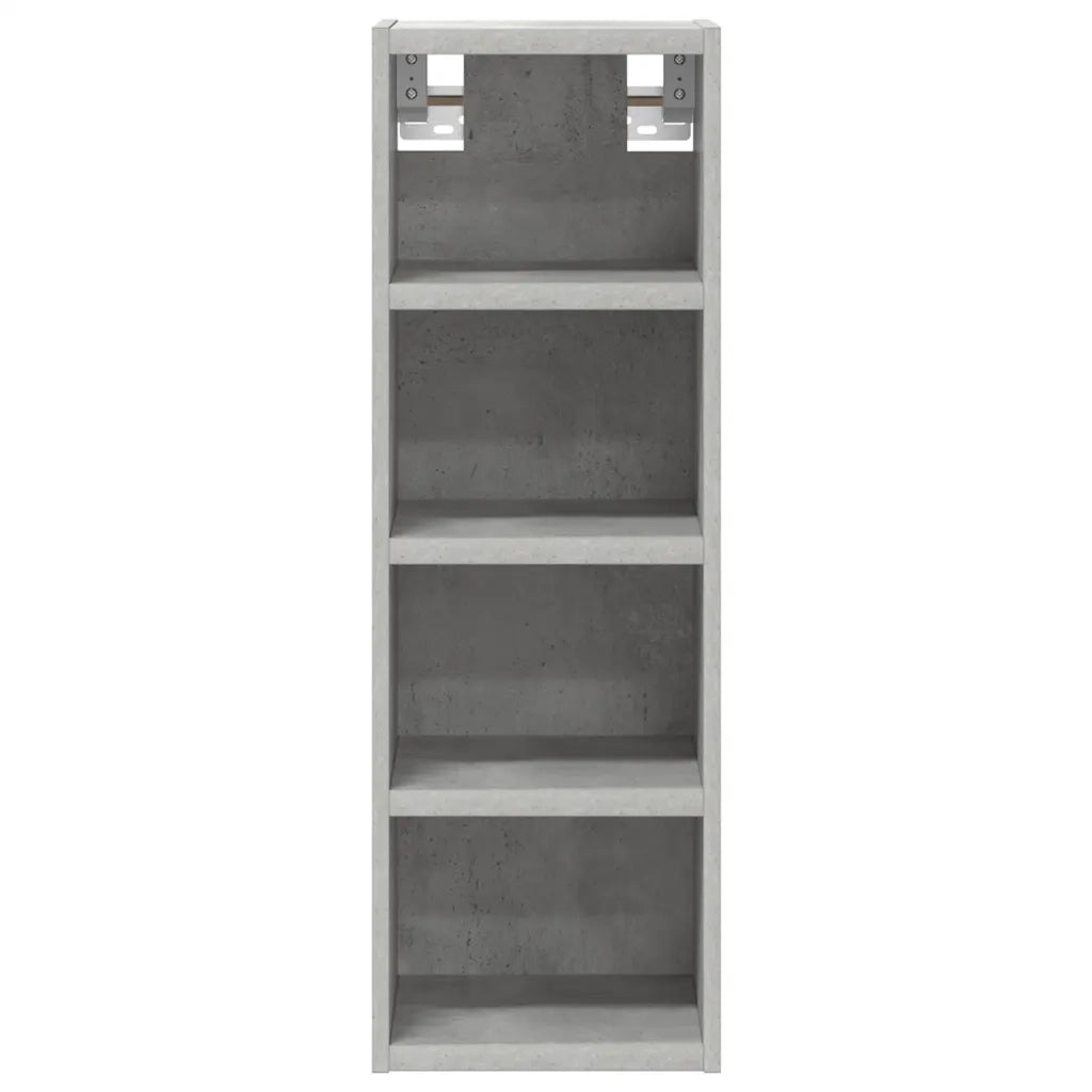 Mobile da cucina moderno a parete 20 x 29,5 x 60 cm legno composito grigio cemento 02_0050434
