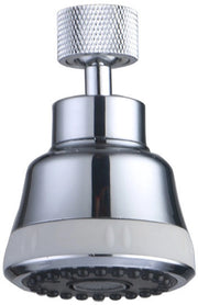Kit di sostituzione maniglia cucina a 4 impostazioni di getto, estensore di maniglia cucina girevole 360°, gettatore di acqua antiscale (diamante, argento)