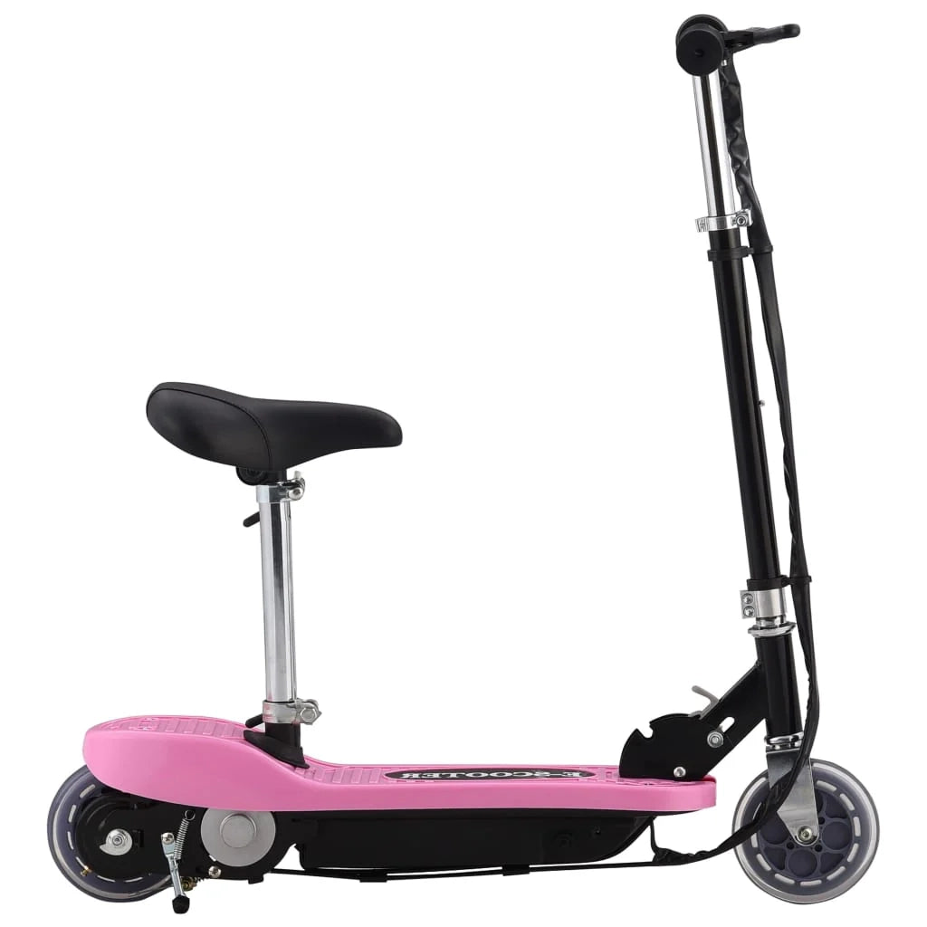 Monopattino elettrico con sedile 120 watt rosa 02_0004601