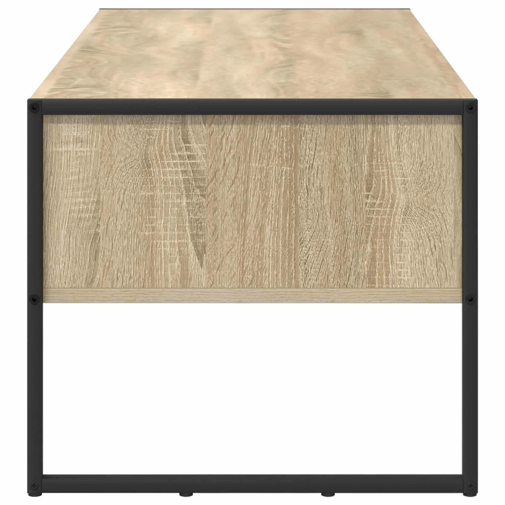 Tavolino da salotto Sonoma 100 x 46 x 40 cm Legno multistrato 886445