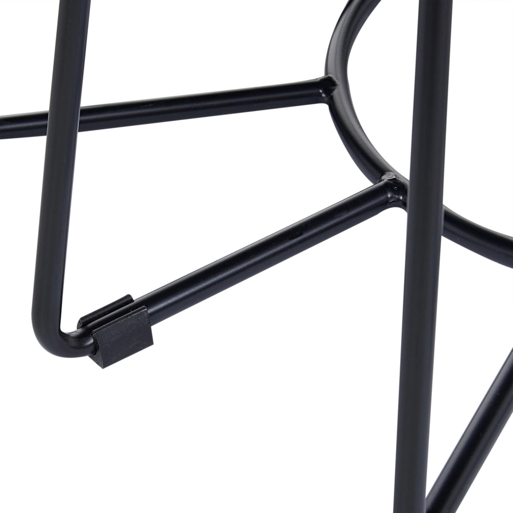 Tavolino da caffè Piano nero Base in metallo Finitura in marmo Design affascinante