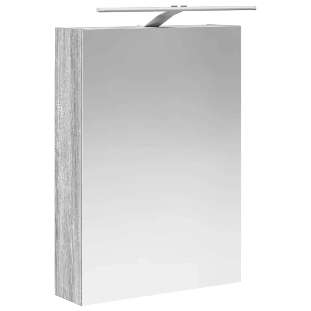 Set di Armadi da Bagno 5 pcs Sonoma grigio 50 x 14,5 x 70 cm 3407316