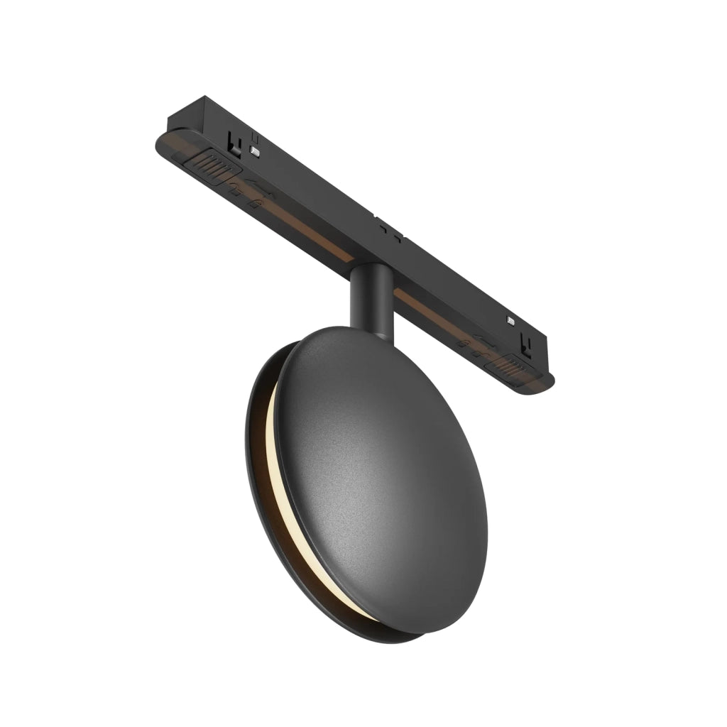 Maytoni Lampada da binario moderna Exility Outline 1 luce LED integrato nero alluminio