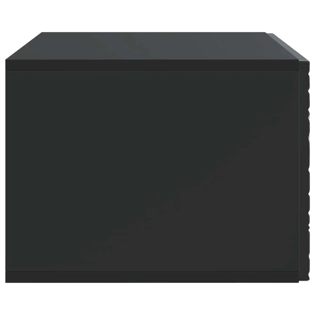 Mobile Porta TV da Muro 78,5 x 41 x 30 cm Nero 898856