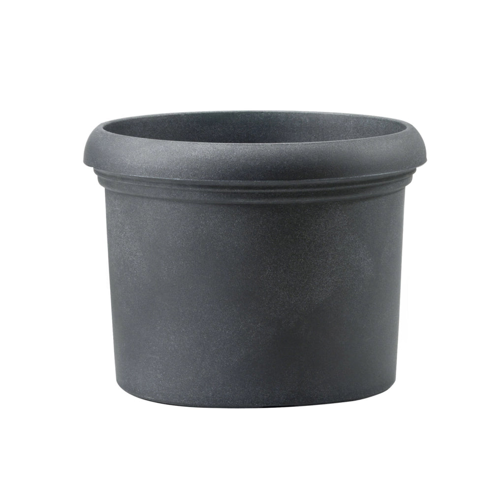 Vaso Cilindro Vicenza Taglia: 38, Colore: Antracite, Materiale: Polietilene