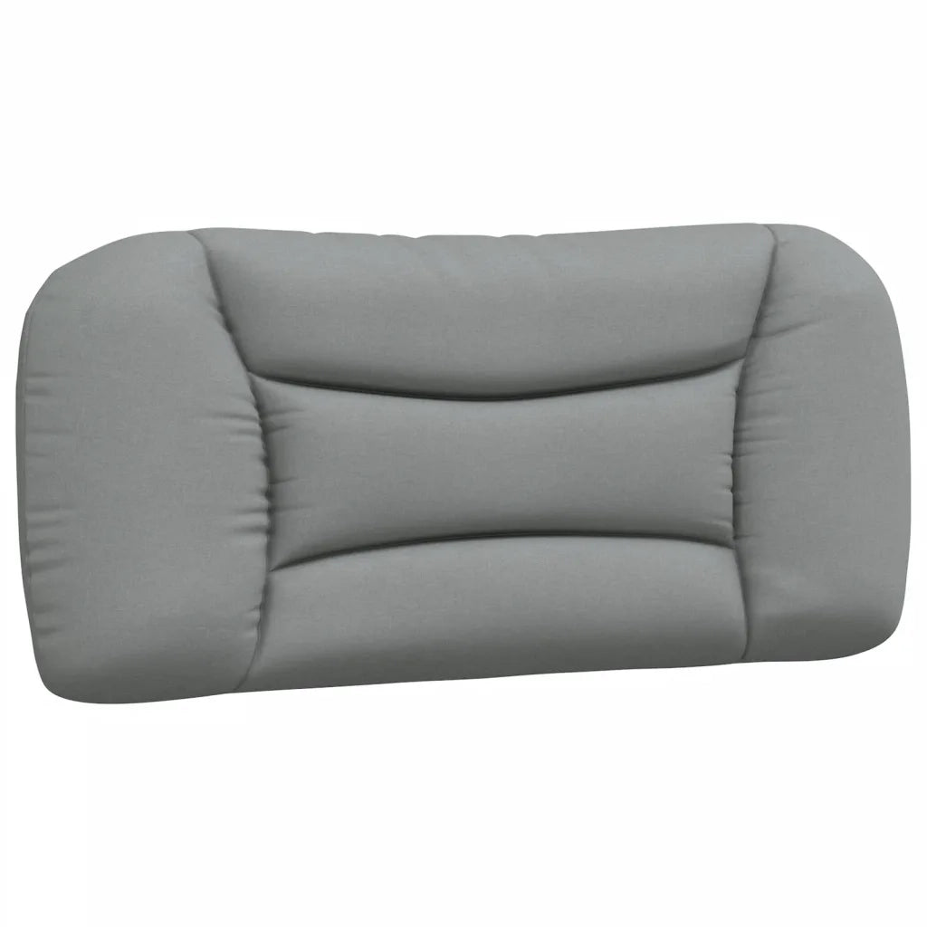 Cuscino Testiera Hvar Grigio Chiaro 90 cm in Tessuto CFW8219241