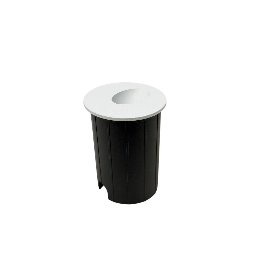 Faretto segnapasso LED rotondo da incasso per parete mura esterne IP54 moderno a luce bianca naturale 4000K
