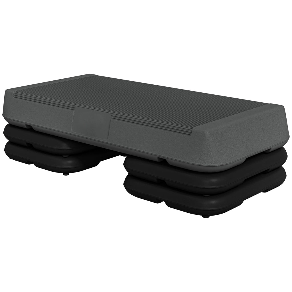 Stepper Fitness Regolabile ¨C zephmum ¨C Grigio 10/15/20 cm