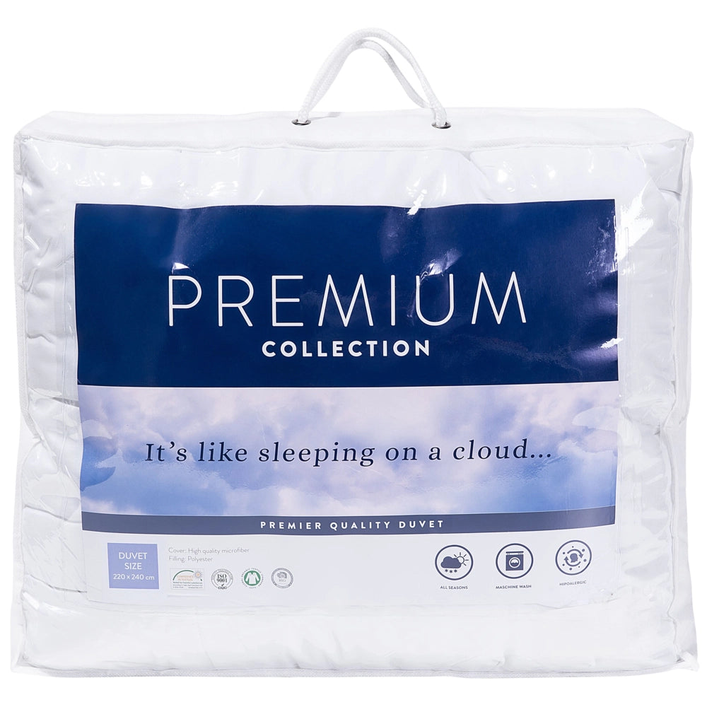 Piumino Imbottitura in microfibra di poliestere 200 x 220 cm per chi soffre di allergie