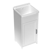 KIT LAVATOIO RESINA ANTIACIDO 40X40 CM BIANCO- MONGARDI- 1,0 pz