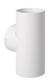Applique tubolare bianca in alluminio BONDI 2xGU10 50W Lucide