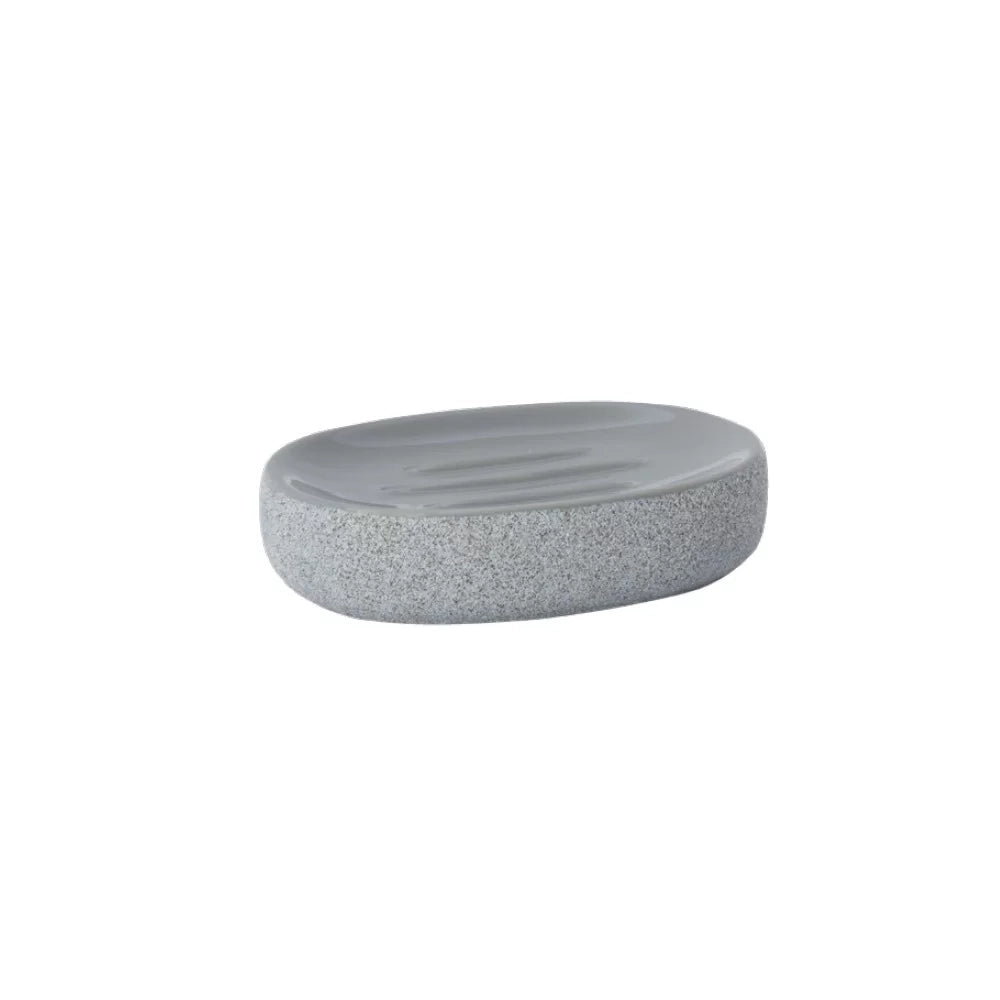 Porta sapone in ceramica - serie rock