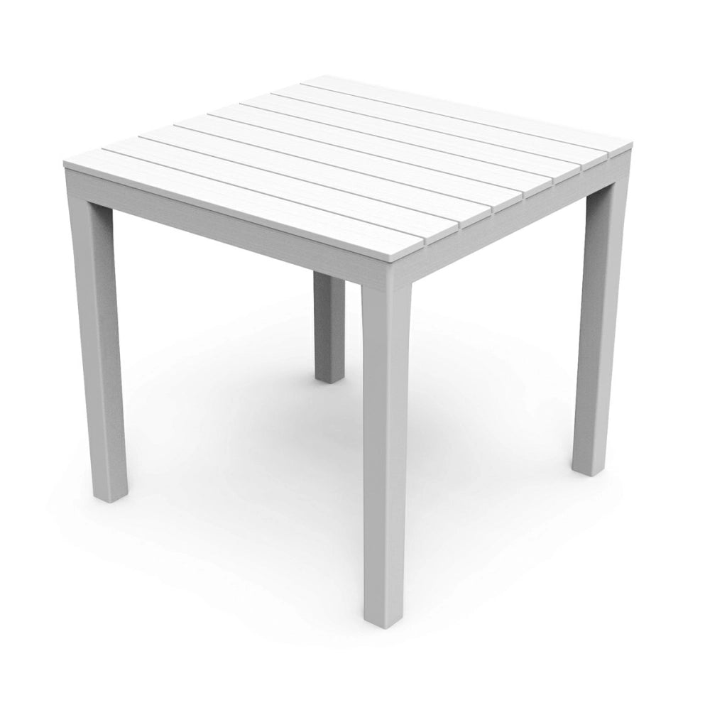 TAVOLO QUADRATO BALI BIANCO PLP 78x78x73h - IPAE