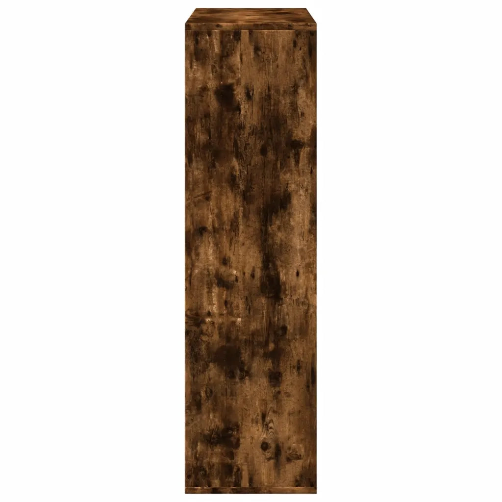 Libreria Divisorio Rovere Fumo 69,5x29x103,5cm in Truciolato 858016