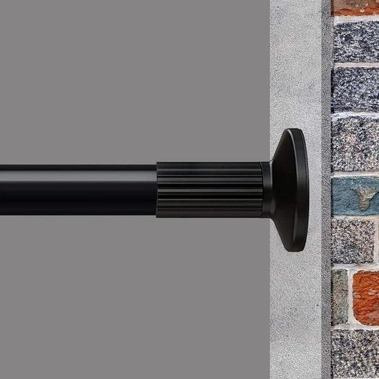 Maniglia di estensione in acciaio inossidabile nero senza fori - 70-160 cm - cucina bagno