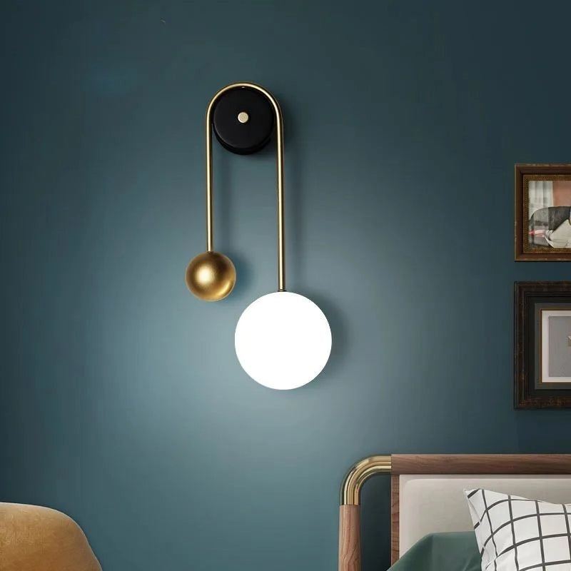 Lampada Da Parete App1474-w Gold