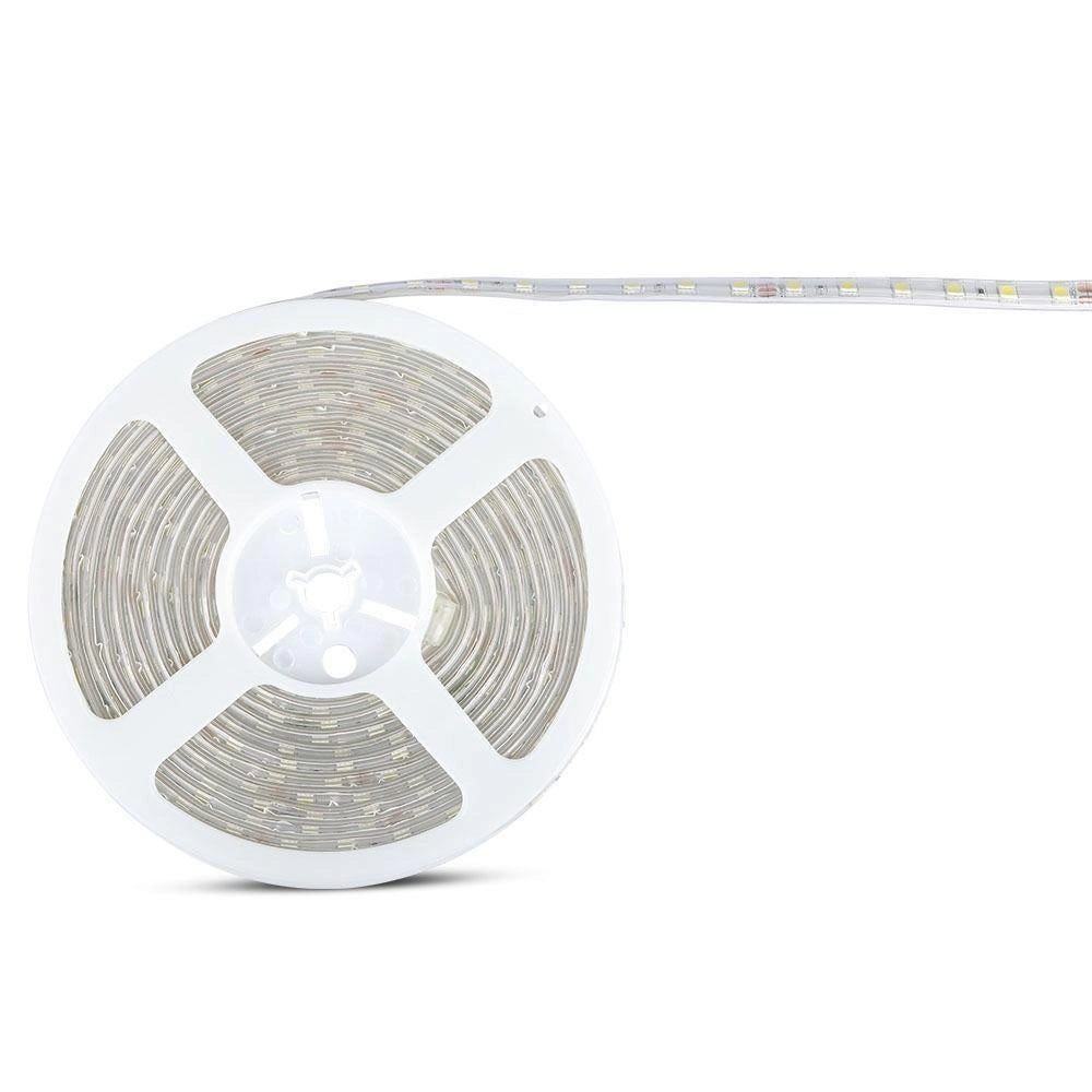 Striscia LED V-TAC SMD5050 24V IP65 5m 10W/m 3000K