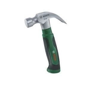 Martello a uncino Bosch 225 g (acciaio al carbonio duro, impugnatura Softgrip, vibrazioni ridotte, estrattore a uncino a V)