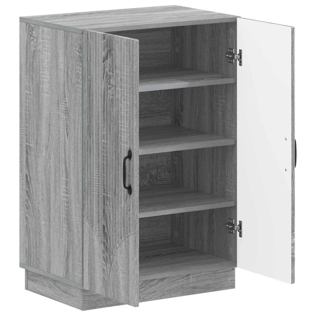 Mobile per scarpe HOORN 59,5 x 39,5 x 87 cm Sonoma grigio 897311