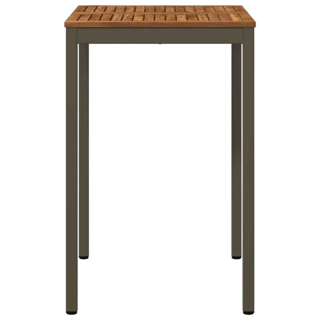 Tavolo Bar da Giardino Naturale e Caffè 70 x 68,5 x 105 cm 901336