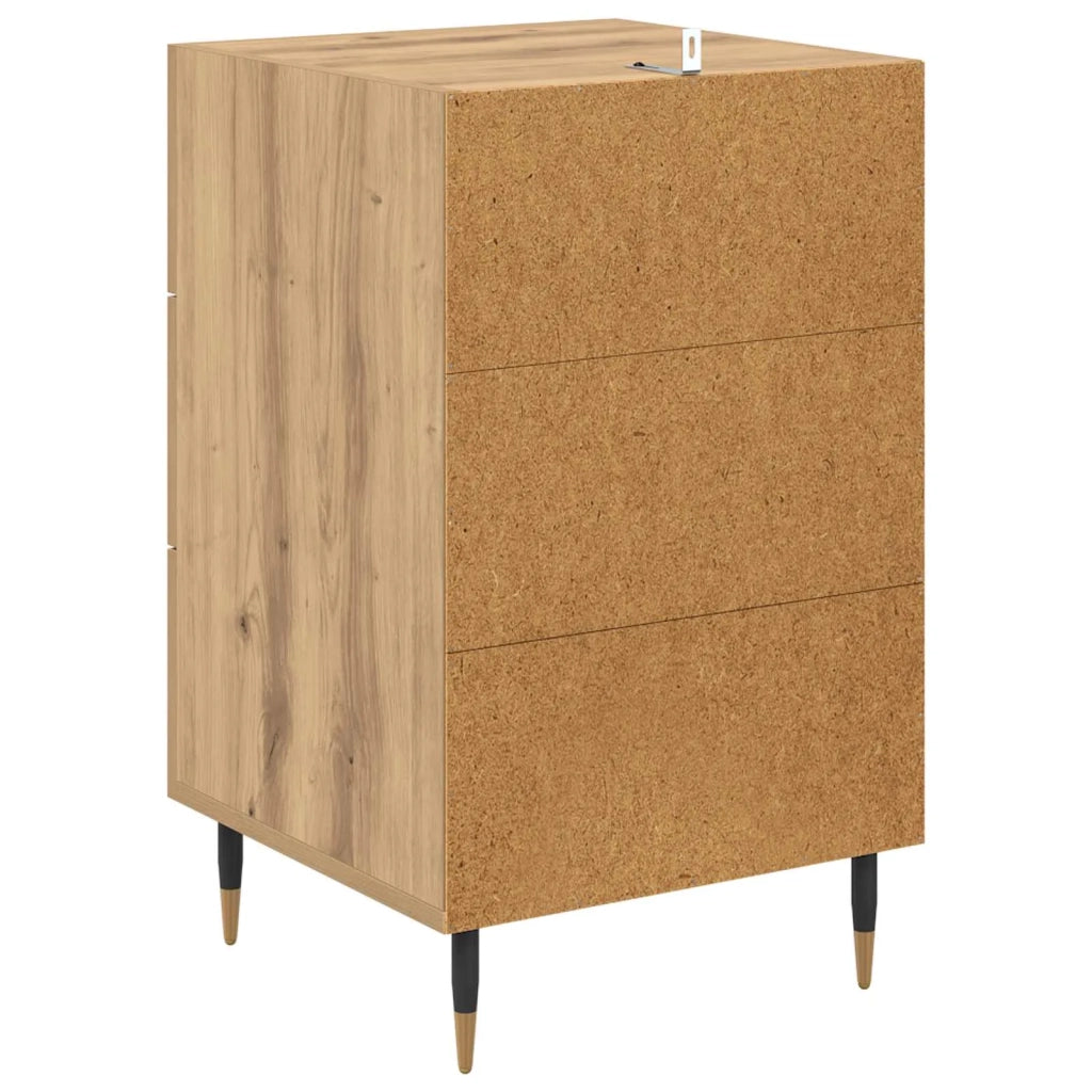 Armadio da Notte Rovere artigianale 40 x 40 x 66 cm
