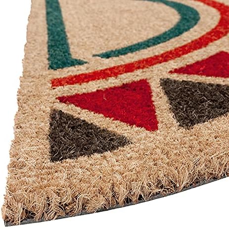 Zerbino Cocco Antiscivolo Ingresso Porta Tappeto Casa Esterno Semiluna Dis.B