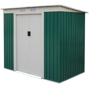 CASETTA BOX PORTA ATTREZZI GIARDINO PORTE SCORREVOLI 201×121×176cm YOUR SELF