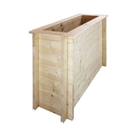 L'aiuola di giardino sopraelevata in legno - 100x38x69 cm - Timbela M613