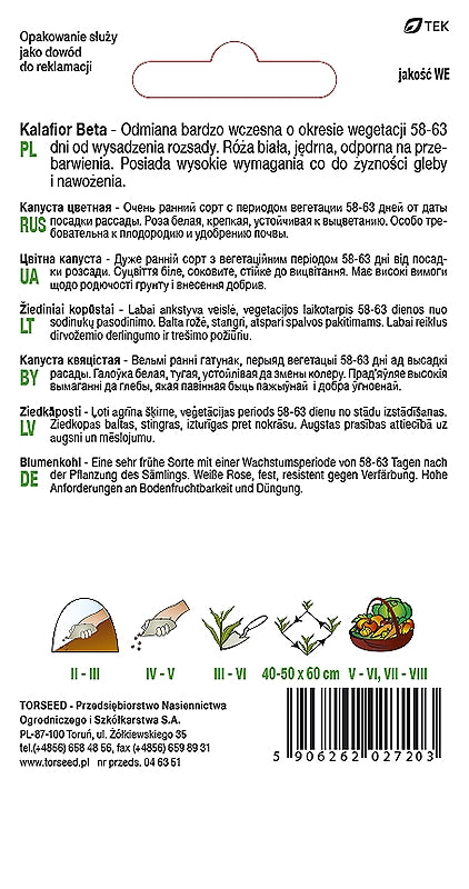 Cavolfiore Beta 1g