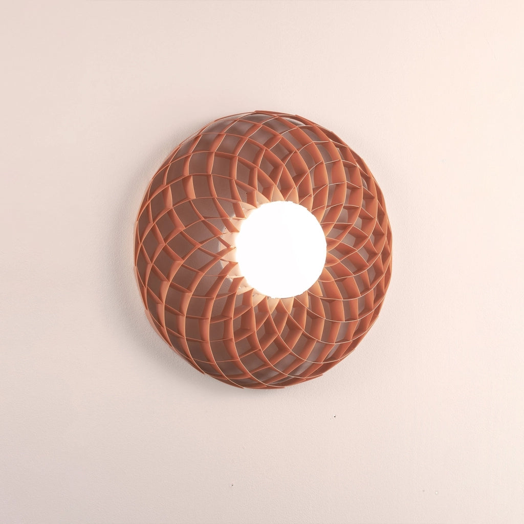 Applique Moderna Dalia Polilux ® Rame 7 Luci Gx53 6,5W 3000K