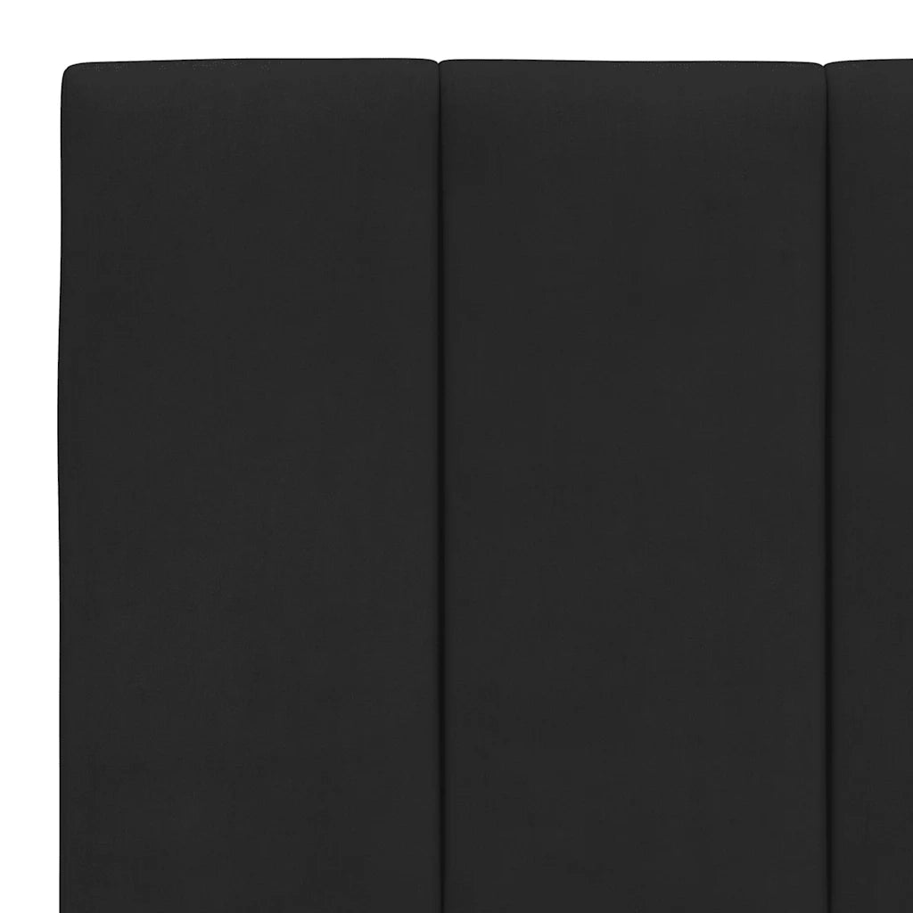 Cuscino Testiera Hanko Nero 200 cm in Velluto CFW2227287