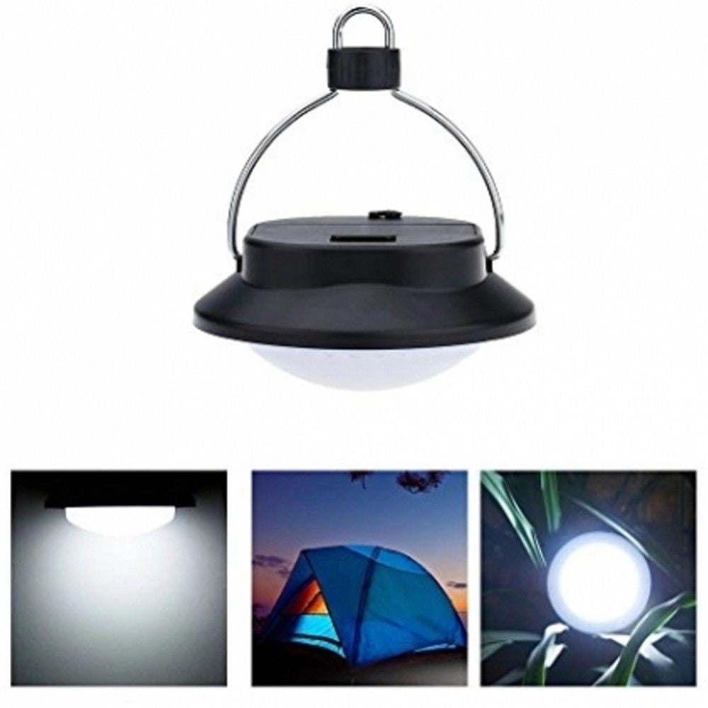 Trade Shop - Lampada Sospensione Lanterna Emergenza Led Con Paralume Luce Fredda Portatile -