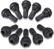 Set di valvole per pneumatici 10 pezzi - TR412 valvole a clip - coppe di valvola in gomma - ampio utilizzo - adatto per auto e biciclette - alta qualità - valvola per pneumatici