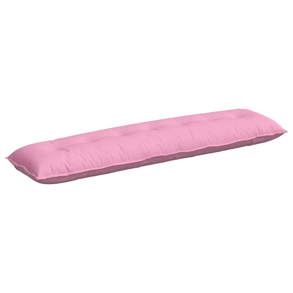 Cuscino per Schiena Rosa 200 x 19 x 50 cm Tessuto