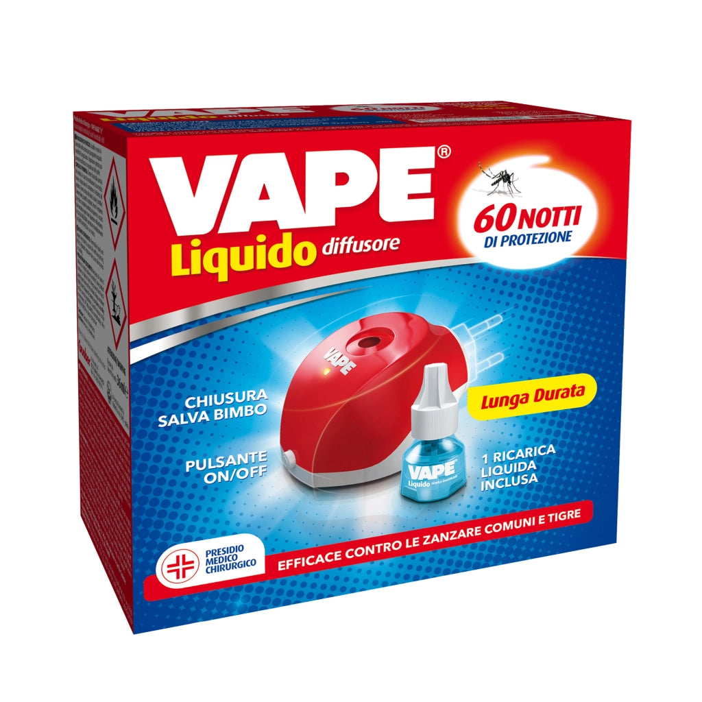 ANTIZANZARE VAPE MAGIC ELETTROEM E RICAR 60 NOT- VAPE- 12,0 pz
