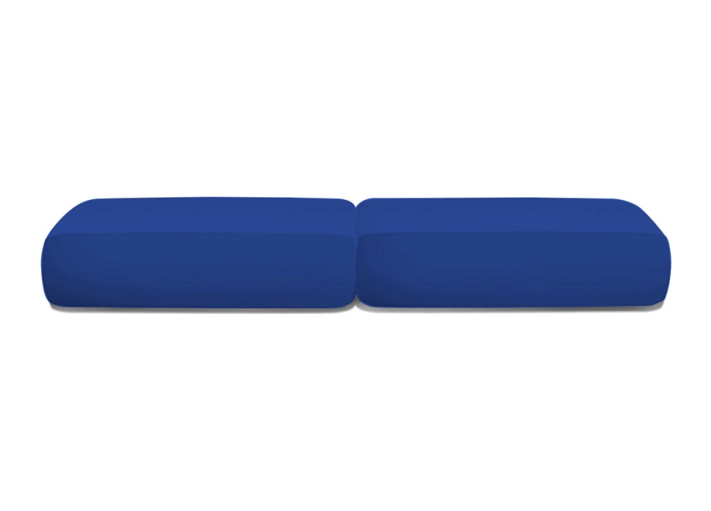 Copriseduta Per Divano Elasticizzato Antimacchia Genius In Tinta Unita - Coppia Maxi - Blu 1002