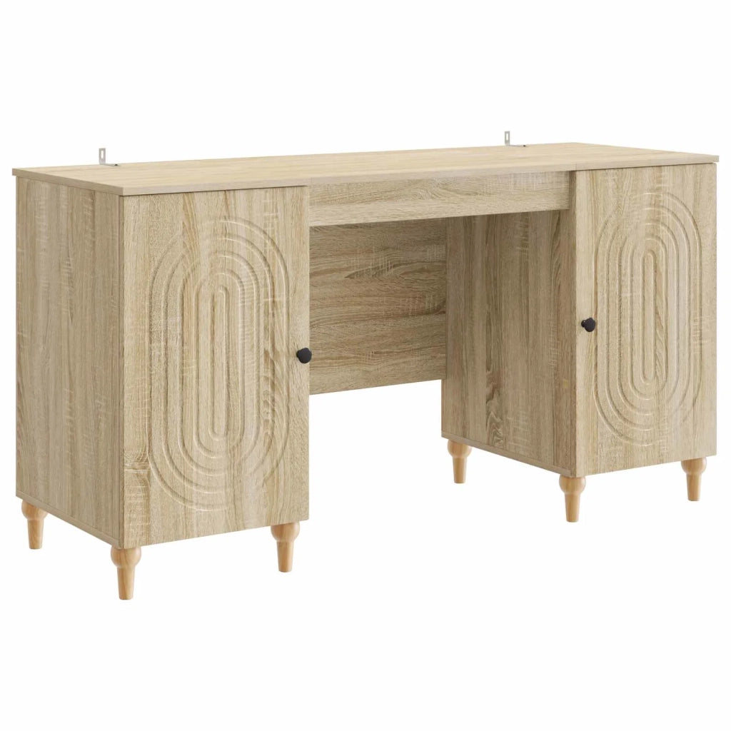 Scrivania Sonoma 142,5 x 50 x 75 cm Legno ingegnerizzato 3414578