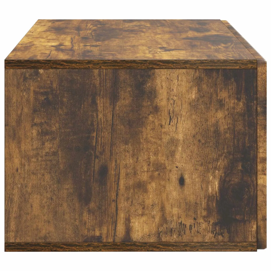 Mobile Porta TV da Muro Rovere Fumo 59,5 x 41 x 30 cm 898510