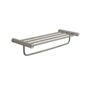 GEDY ANDE SPAZZOLATO PORTASALVIETTE DOPPIO H 12,5 CM- GEDY- 1,0 pz