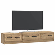 Mobile TV | Armadietto TV | Mobile Porta TV con cassetto Rovere Artigianale 147 x 34,5 x 27 cm