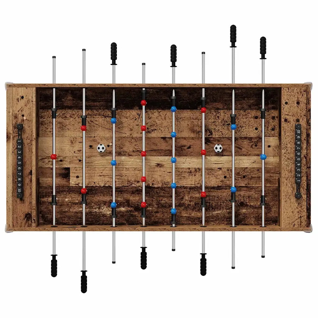 Tavolo da Foosball Legno vecchio 125 x 60,5 x 80 cm CFW3325194