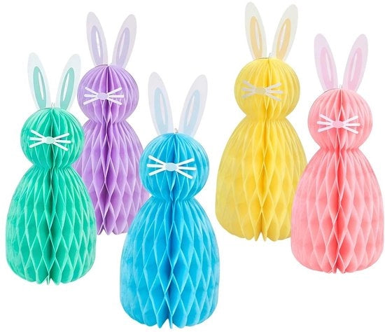 Set di 5 decorazioni di Pasqua in forma di api mellifere