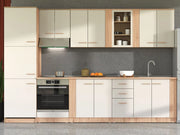 Mobile da Cucina Saracena, Dispensa da Cucina un Cassetto, 60x56.5x82h cm Beige
