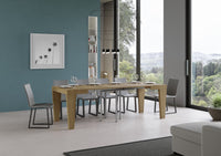Tavolo Allungabile 90-246x90x77 cm Spimbo Quercia Naturale